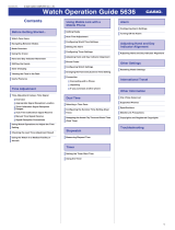 Casio MTGB2000BDE1 User guide