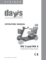 Strider mx 3 Operating instructions