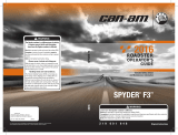 Can-Am Spyder F3 User manual