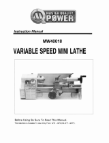 Master Quality Power MW40018 User manual