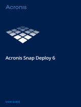 ACRONIS Web Help Snap Deploy 6 User guide