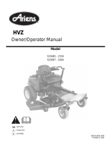 Ariens 915087 - 1840 User manual