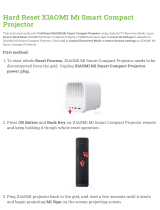 Xiaomi Mi Smart Compact Projector User manual