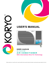 Koryo kwr09a02s User manual