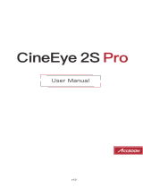 ACCSOON CineEye 2S Pro Wireless Video Transmitter and Receiver User manual