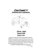 Cub Cadet 3184 User manual