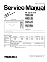 Panasonic NN-SD277BR User manual