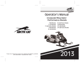 Arctic Cat F 1100 series User manual