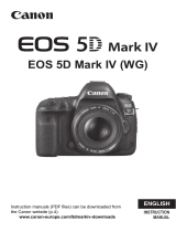 Canon EOS 5D Mark IV Owner's manual