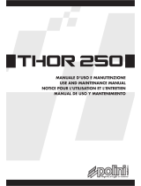 Polini Thor 250 Use and Maintenance Manual