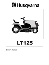 Husqvarna LT125 User manual