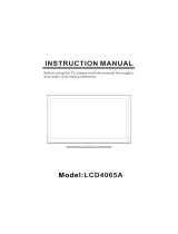 Curtis LCD4065A User manual