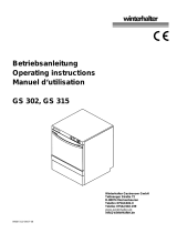 Winterhalter GS 302 Operating instructions