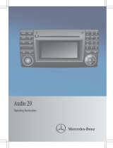 Mercedes-Benz Audio 20 Operating instructions