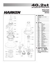 Harken Classic Winch 40.2ST Owner's manual