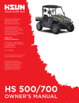 Hisun HS 500 Owner's manual