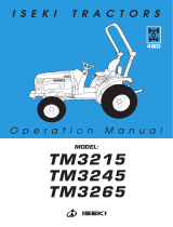 ISEKI TM3215 Operating instructions