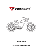 Civibikes Cheetah User manual