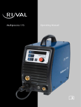 Rival multiprocess 175 Operating instructions