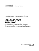Honeywell RFP-2100 Operating instructions