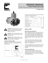 Continental Hydraulics PVR50 Flanged Series User manual