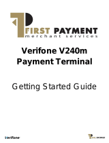 VeriFone V240m Getting Started Manual