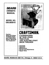 Craftsman 536885910 Owner's manual