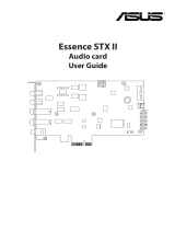 Asus Essence STX II User manual