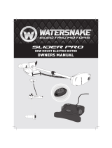 Watersnake Slider Pro Owner's manual
