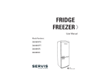 SERVIS Fridge Freezer User manual