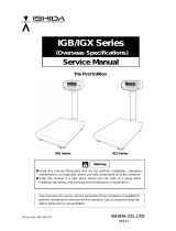 ISHIDA IGX-60 User manual