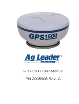 Ag Leader Technology GPS 1500 User manual