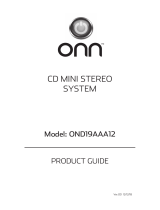Onn OND19AAA12 User manual