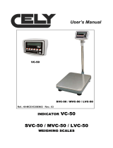 Cely LVC-50 User manual