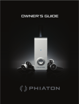 Phiaton BT 220 NC Owner's manual