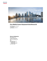 Cisco Mobility Express for Aironet Access Points User guide