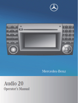 Mercedes-Benz Audio 20 Owner's manual