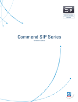 Commend SIP Series VE User manual