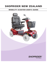 Shoprider Mobility Scooter User manual