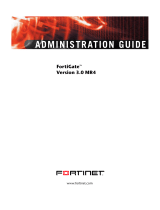 Fortinet FortiGate FortiGate-800 Administration Manual