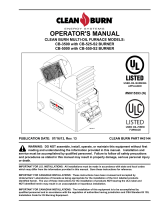 CLEAN BURN CB-5000 series User manual