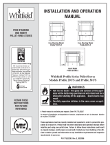 Whitfield Profile 30 INS-2 Operating instructions