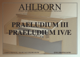 Ahlborn PRAELUDIUM III Owner's manual
