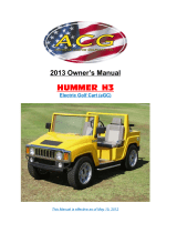 American Custom Golf Cars 2013 HUMMER H3 Owner's manual