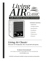 EcoQuest Living Air Classic 220 Owner's manual