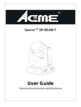 ACME Xperior 5R BEAM F User manual