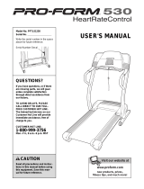 ProForm 530x User manual