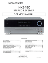 Harman Kardon HK 3480 User manual