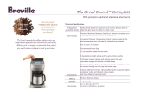 Breville Grind Control BDC650BSS Quick start guide