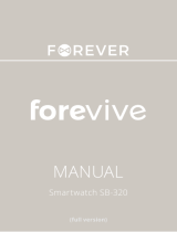 Forever SB-320 FOREVIVE Owner's manual